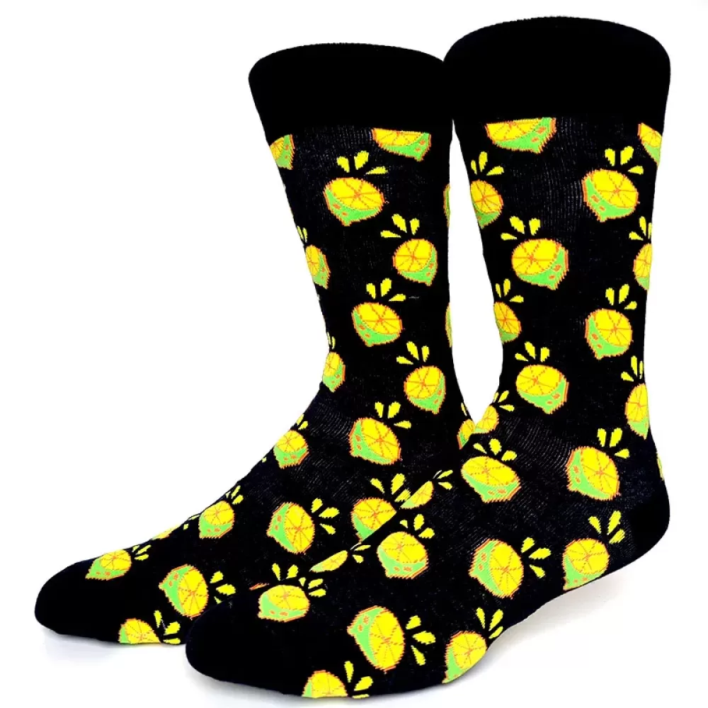 Black Lemon Socks