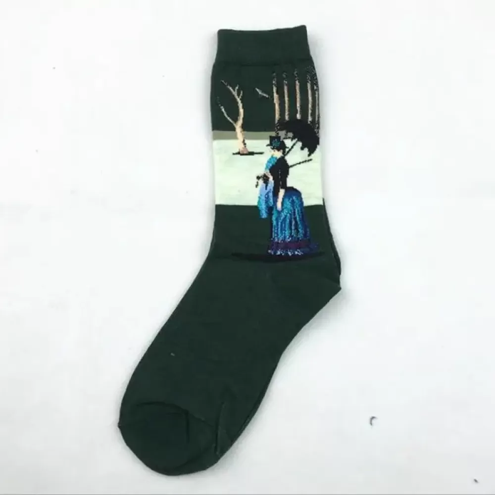 Masterpiece Feet: Van Gogh Socks - Style 10