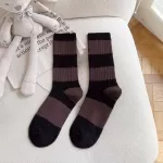 Striped Socks - Brown