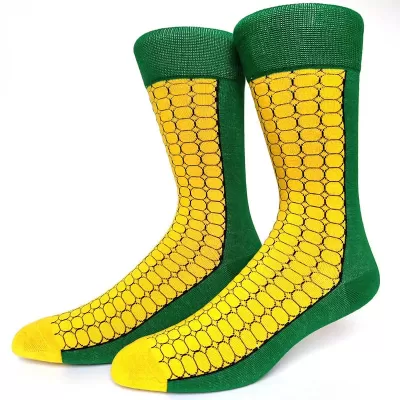 Corn Cob Socks