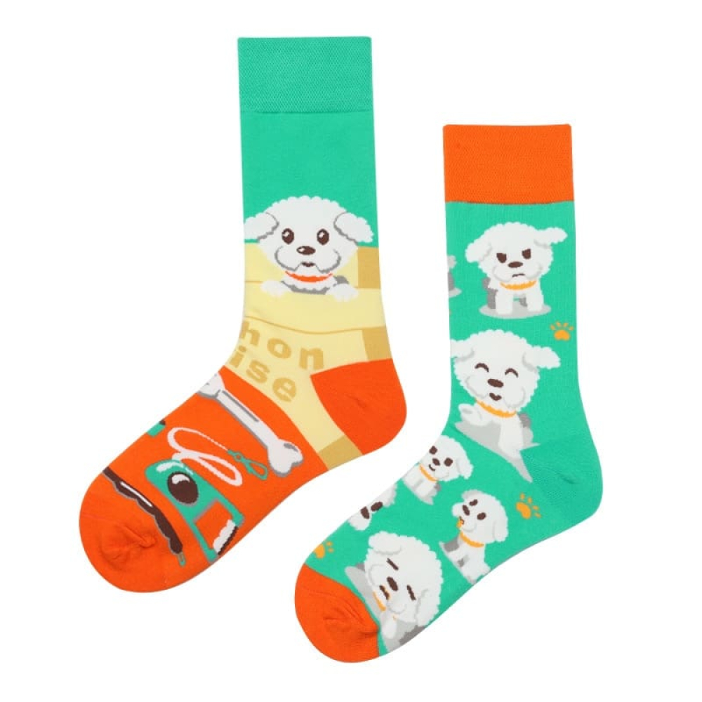 Pink Puppy Pals Socks - Adorable Puppy Love Socks