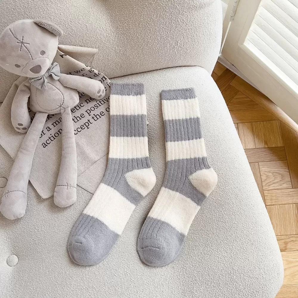 Striped Socks - Gray