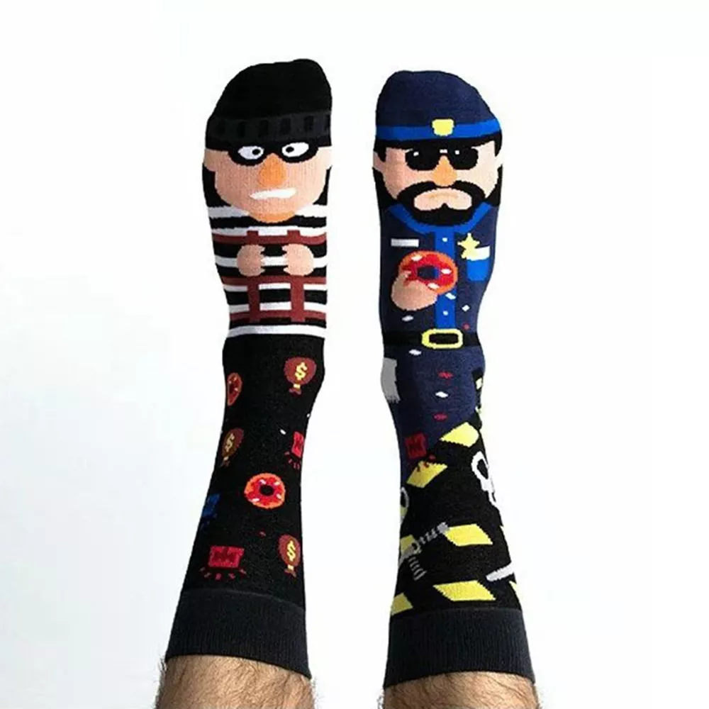 Style Fun Couple Socks – Harajuku-Inspired Character Animal Designs - Characters Socks style 8