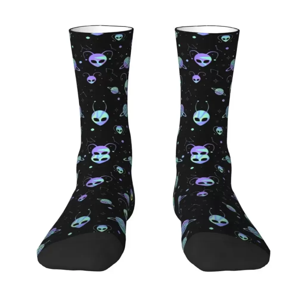 Interstellar Socks - Black & Cosmic Colors