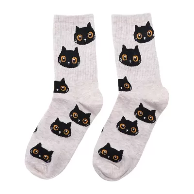 Kawaii Cartoon Cat Socks V3