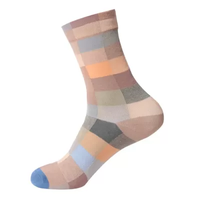 Artistic Flair: French Oil Painting Inspired Cotton Socks - Artistic design 5