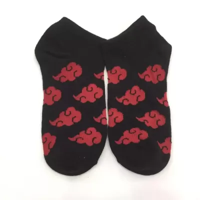 Ninja Legacy: Hatake Kakashi Uchiha Clan Ankle Socks - Anime Ninja Design 7