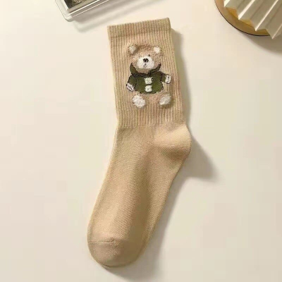 Cozy Kawaii Bear Winter Socks - Variant Three