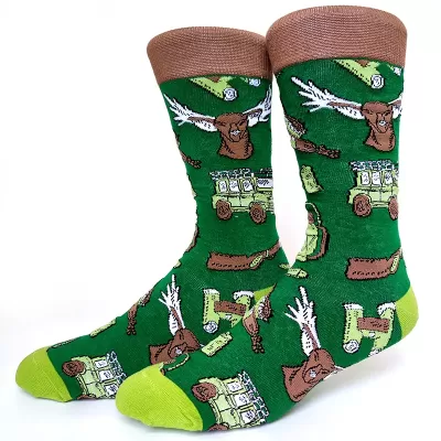 Deer Pattern Socks