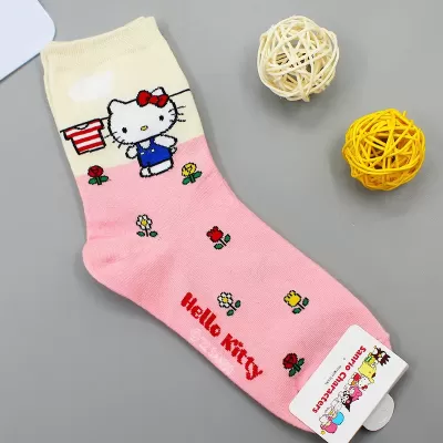 Hello Kitty Socks - Kuromi/My Melody 1