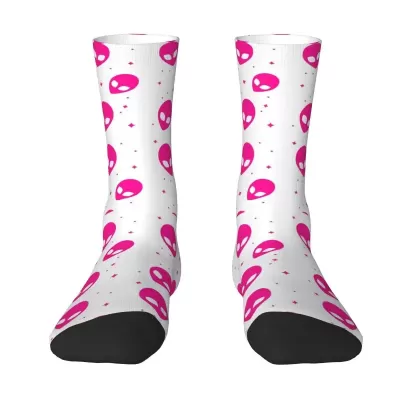 Stellar Pink Socks - White & Pink