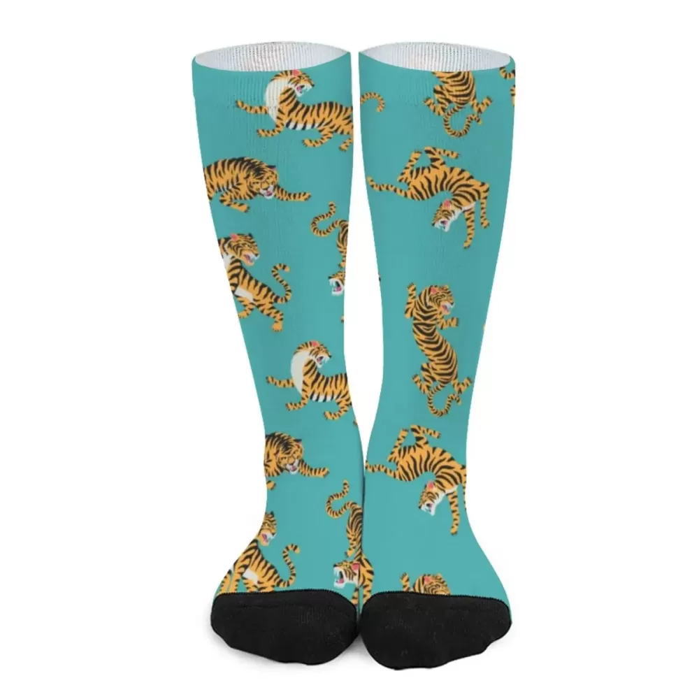 Swimming Tiger Socks