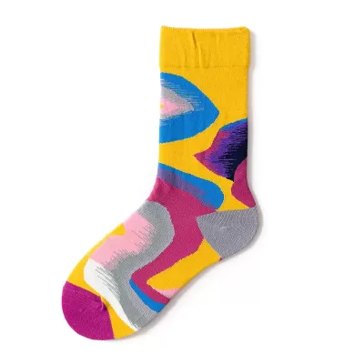 Whimsical Comfort Cozy Combed Cotton Socks