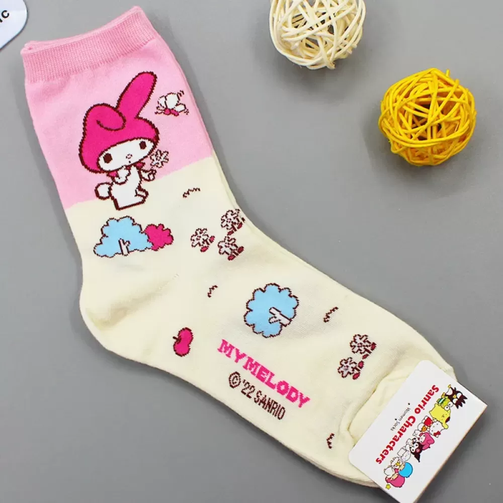 Hello Kitty Socks - Kuromi/My Melody 2