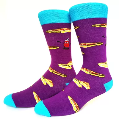 Hotdog Fun Socks