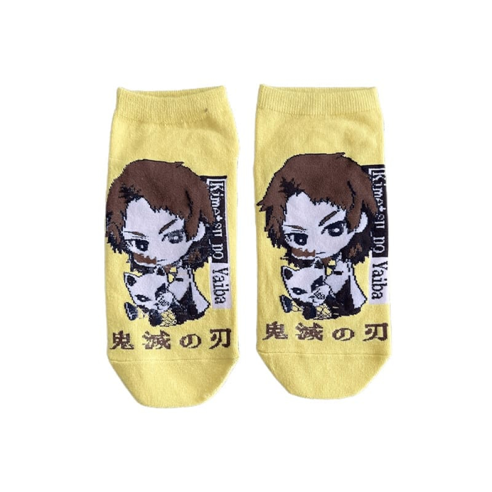 Nezuko Socks from Demon Slayer Anime - Design 10