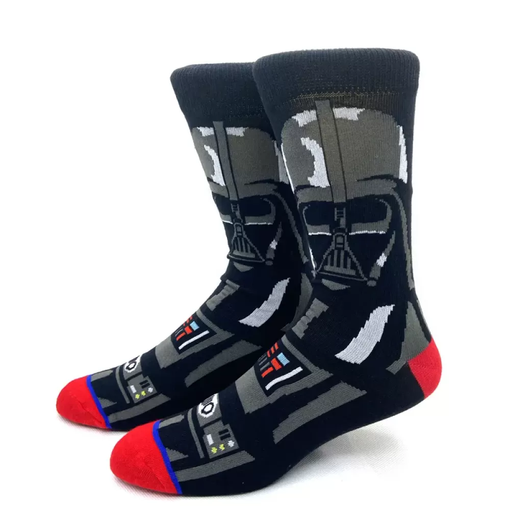 Cinematic Cool: Movie-Inspired Long Cosplay Anime Socks - Darth Vader 4