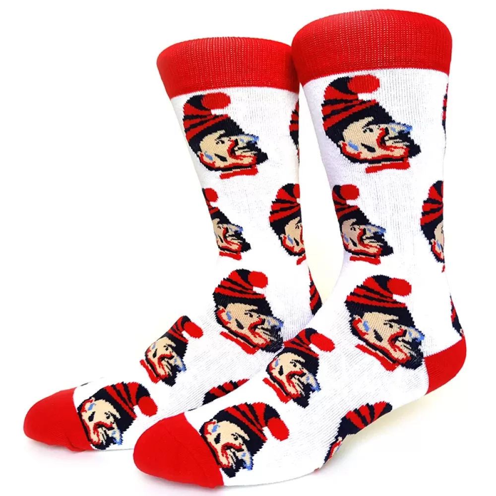 Clown Motif Socks