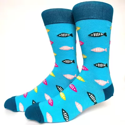 Colorful Fish Socks