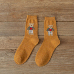 Cozy Kawaii Bear Harajuku Socks - Version E