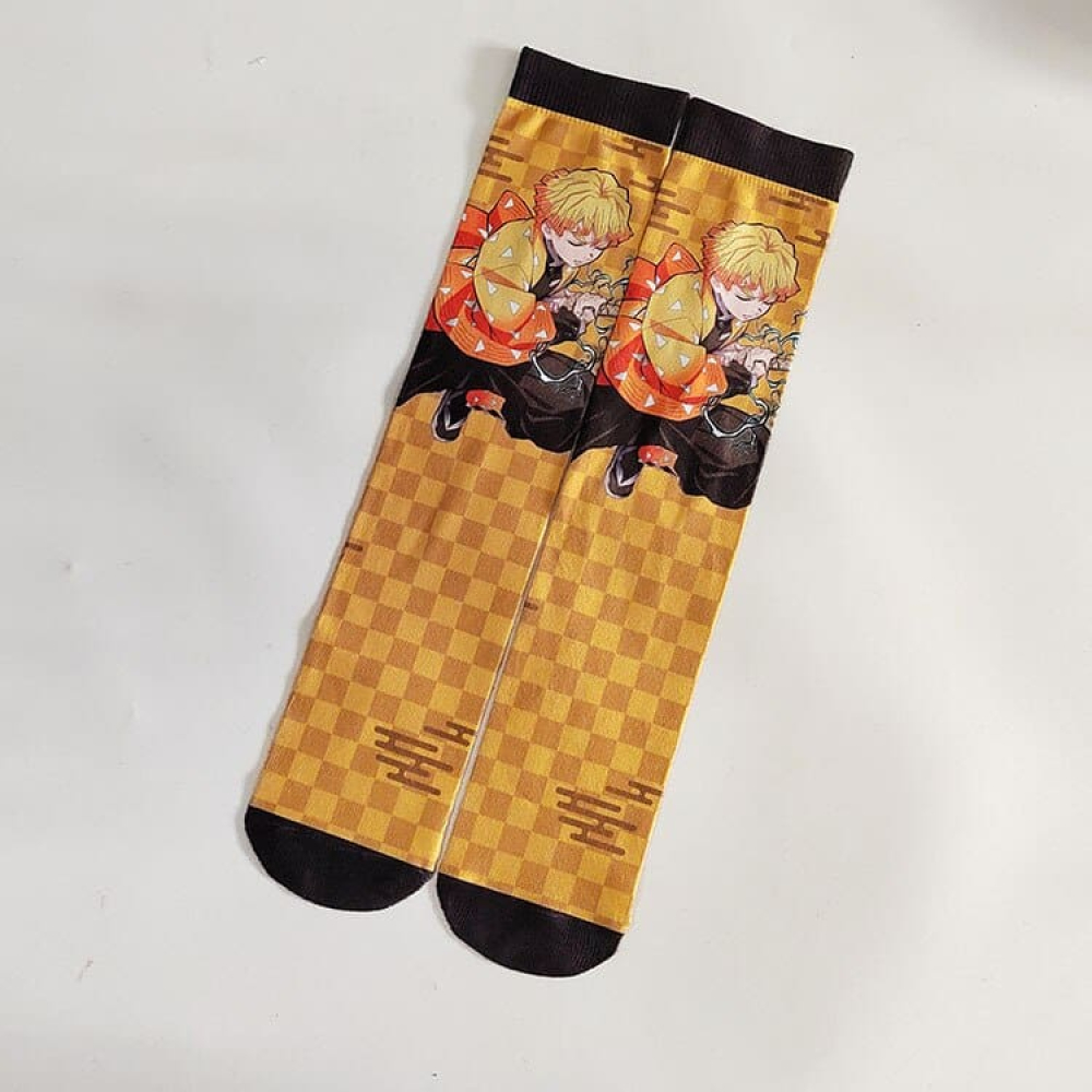 Demon Slayer Inspired Adult Socks - Design Five