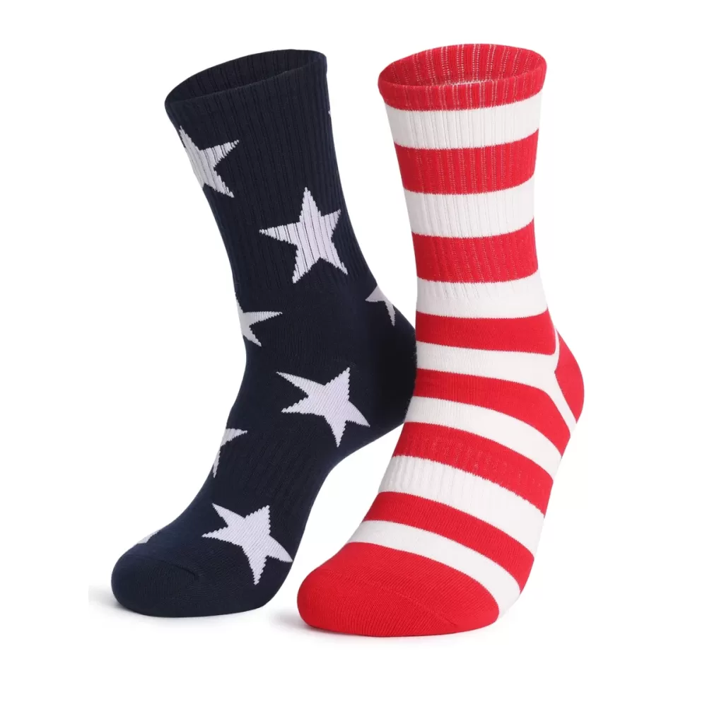 Fall/Winter Patriotic Socks V1