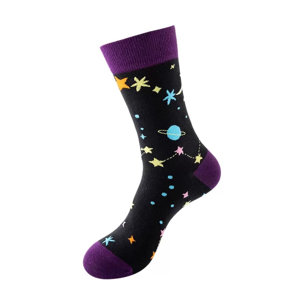 Moonwalk Magic: Astronaut & Alien Socks - Edition 8