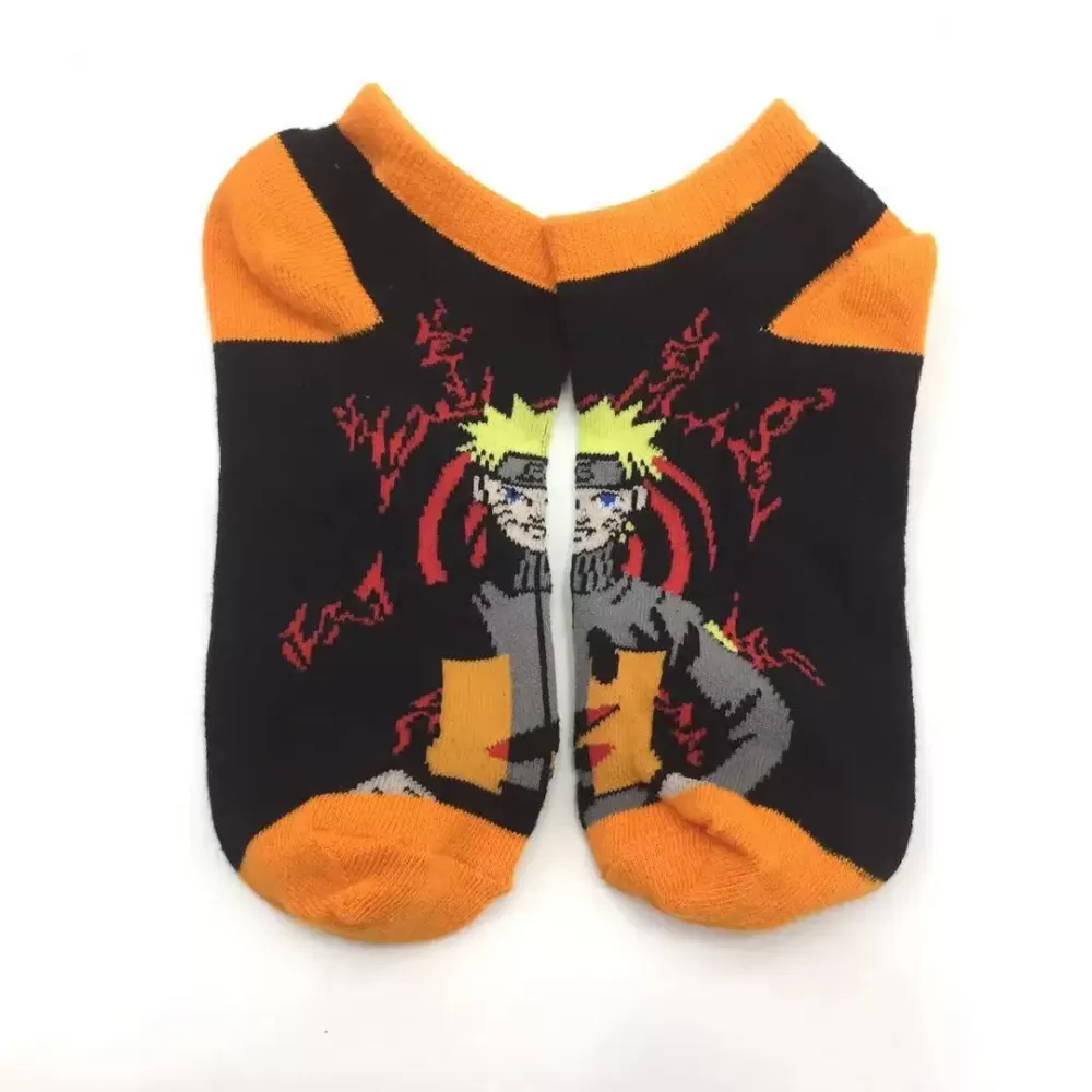 Ninja Legacy: Hatake Kakashi Uchiha Clan Ankle Socks - Anime Ninja Design 3