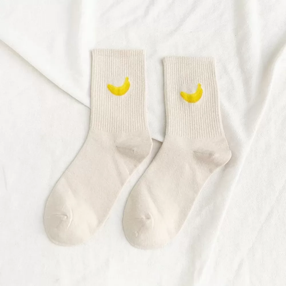 Sailor Moon Magic: Cute Cozy Long Socks - Beige