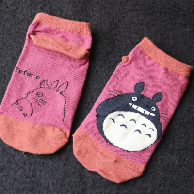 Totoro Ankle Socks - Pattern 1