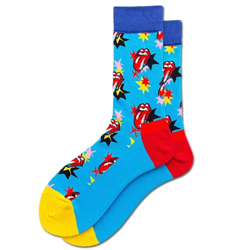 Harajuku Style Funny Socks - Tongue Design 5