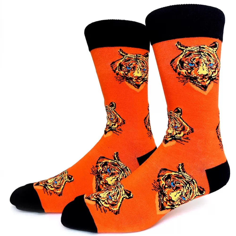 Tiger Print Socks