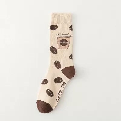 Morning Brew: Classic Coffee Cartoon Socks - Original