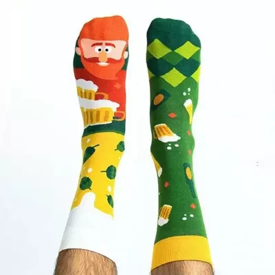 Style Fun Couple Socks – Harajuku-Inspired Character Animal Designs - Characters Socks style 1