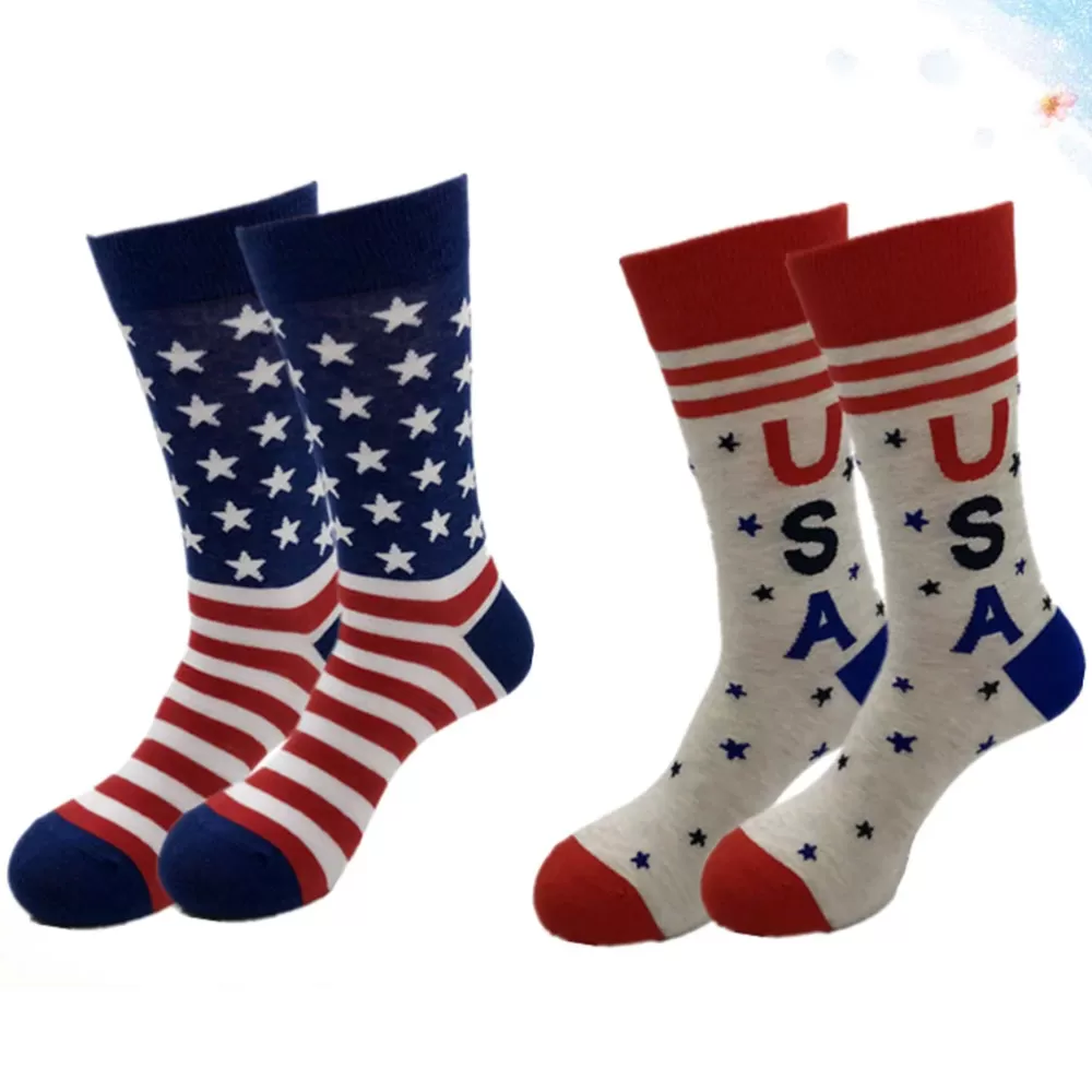 Thigh-High Patriotic Pairs