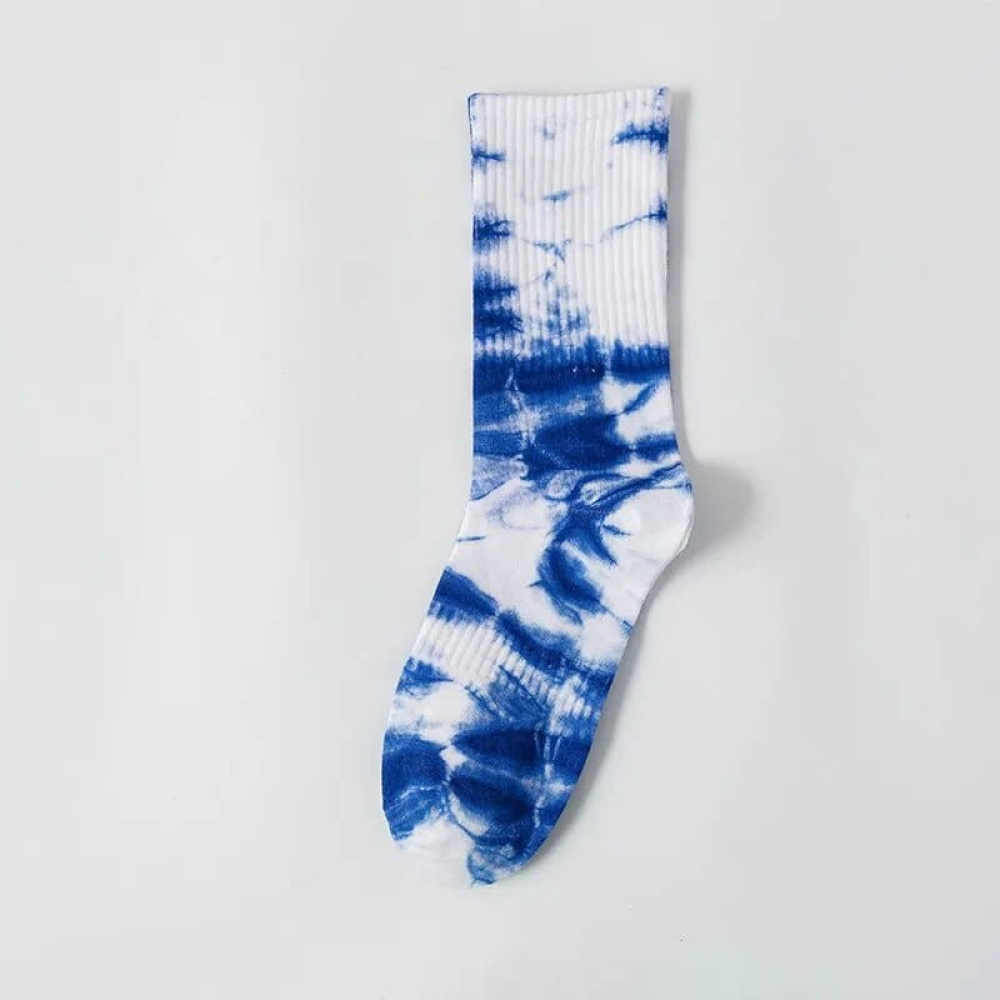 Tie-Dye Middle Tube Socks Harajuku Style - W102-6